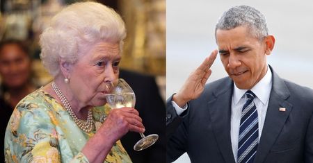 Królowa Elżbieta WYPROSIŁA Baracka Obamę z przyjęcia! Miała ważny powód