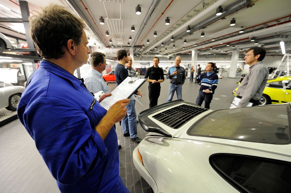 Porsche Ground Zero Museum Workshop