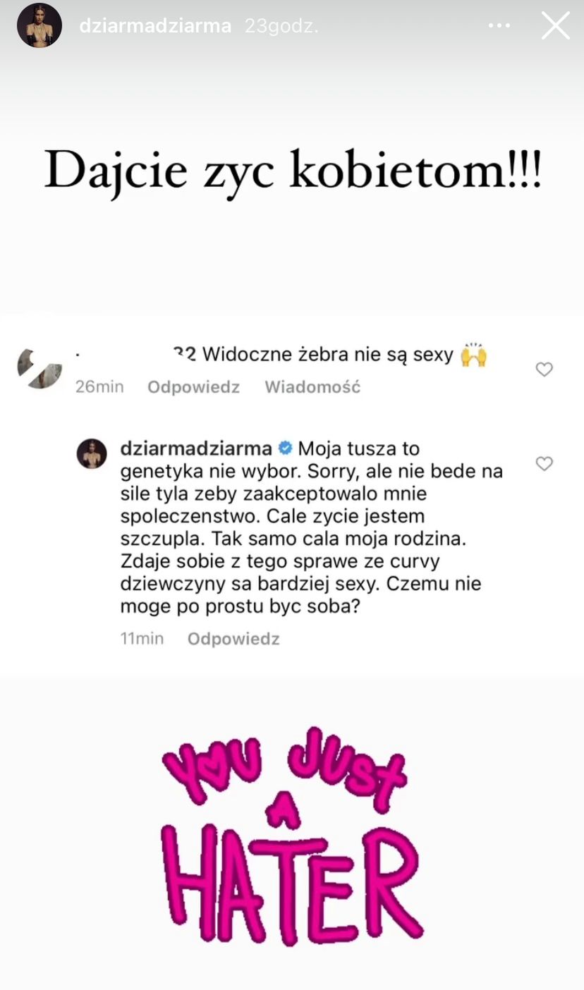 DZIARMA o body shamingu