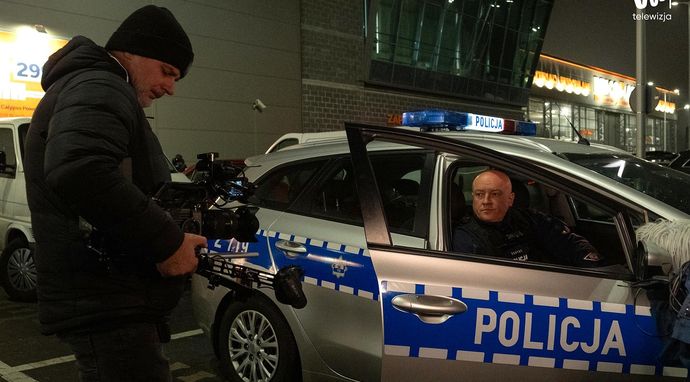 Policjanci w akcji
