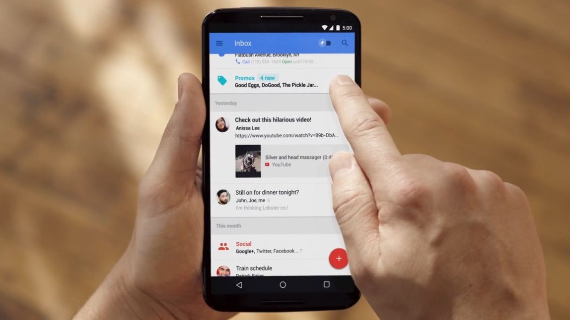 Google Inbox to nowe spojrzenie na skrzynkę email 1