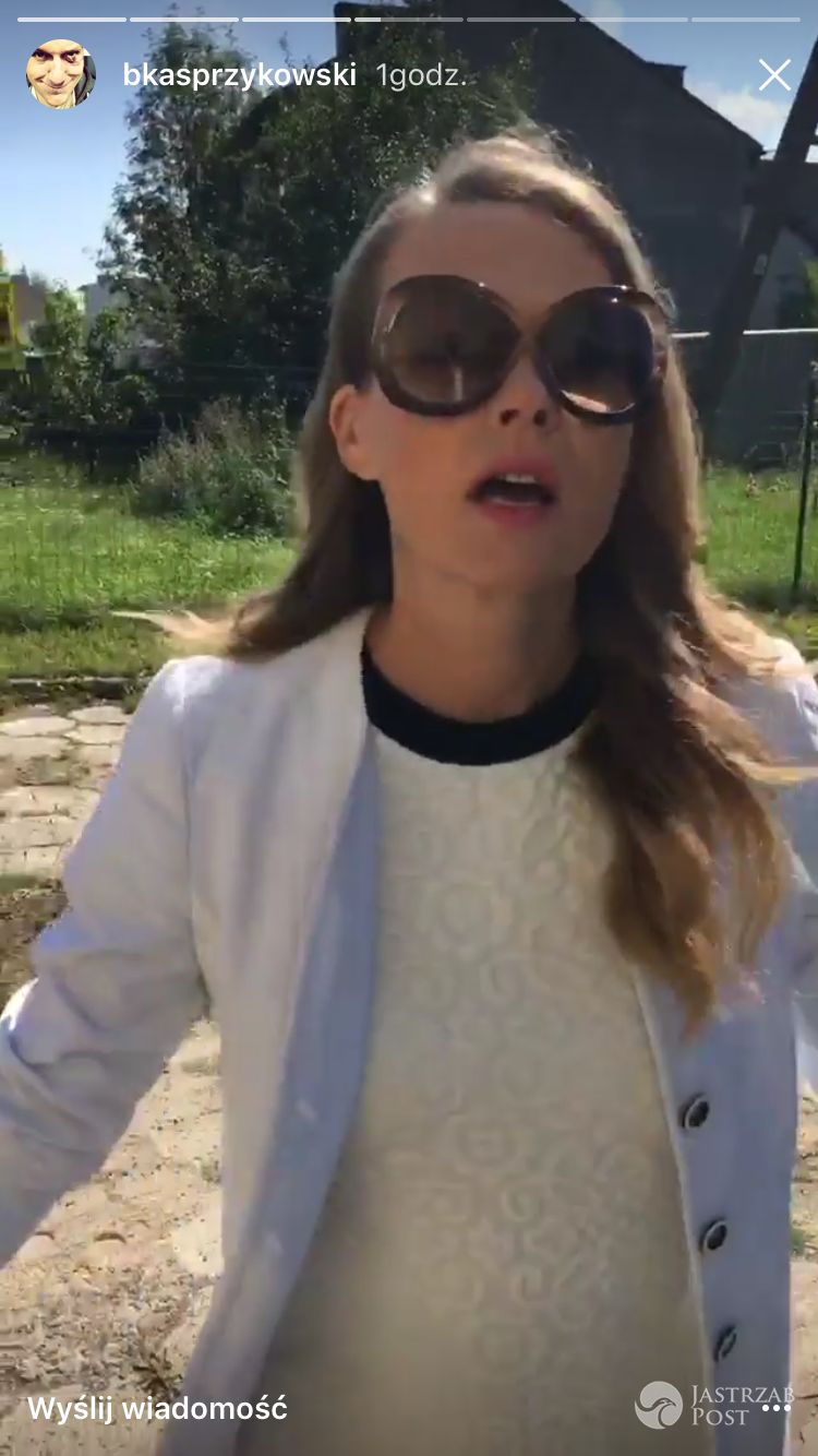 Ciężarna Tamara Arciuch zdjęcia brzuszka sierpień 2016