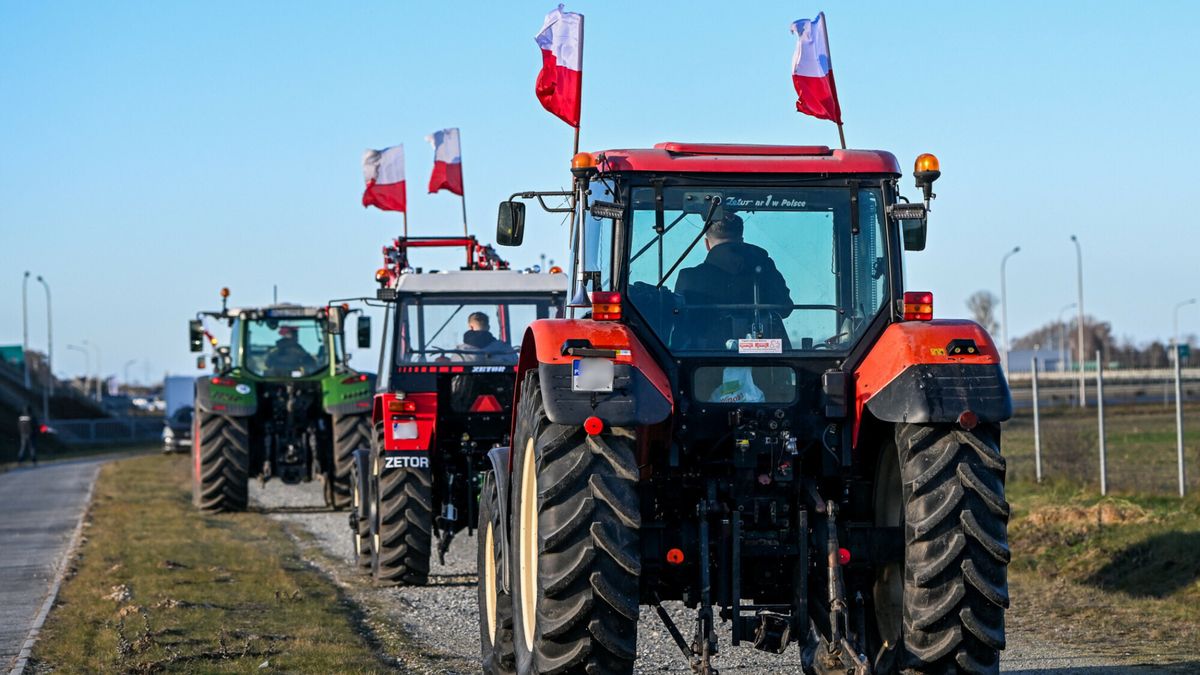 Rolnicy ruszyli na Warszawę