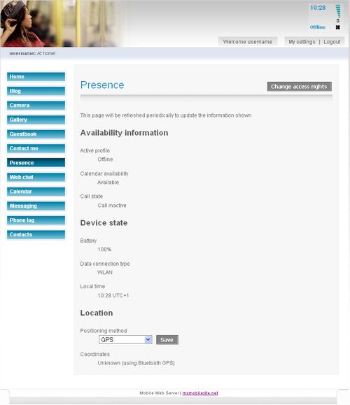Mobile Web Server 1.5 od Nokia Beta Labs 2