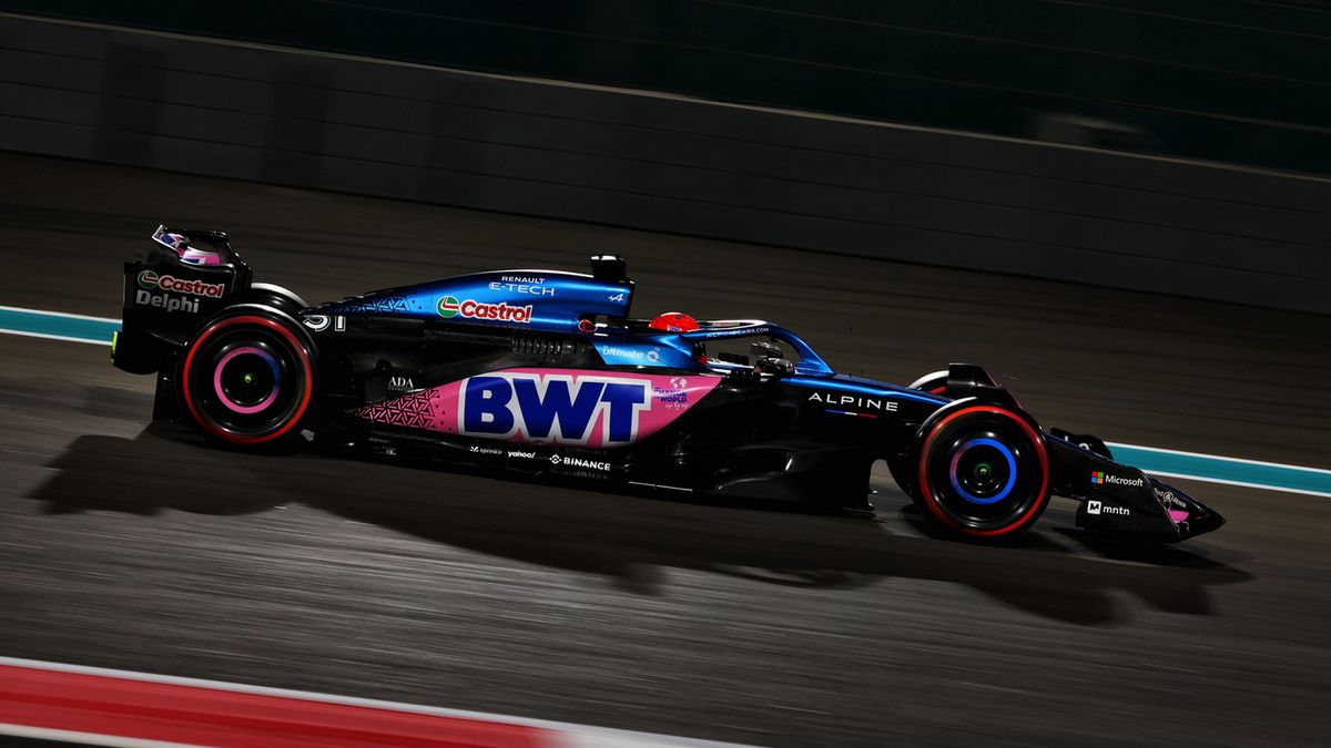 Materiały prasowe / Alpine / Na zdjęciu: Esteban Ocon za kierownicą bolidu Alpine