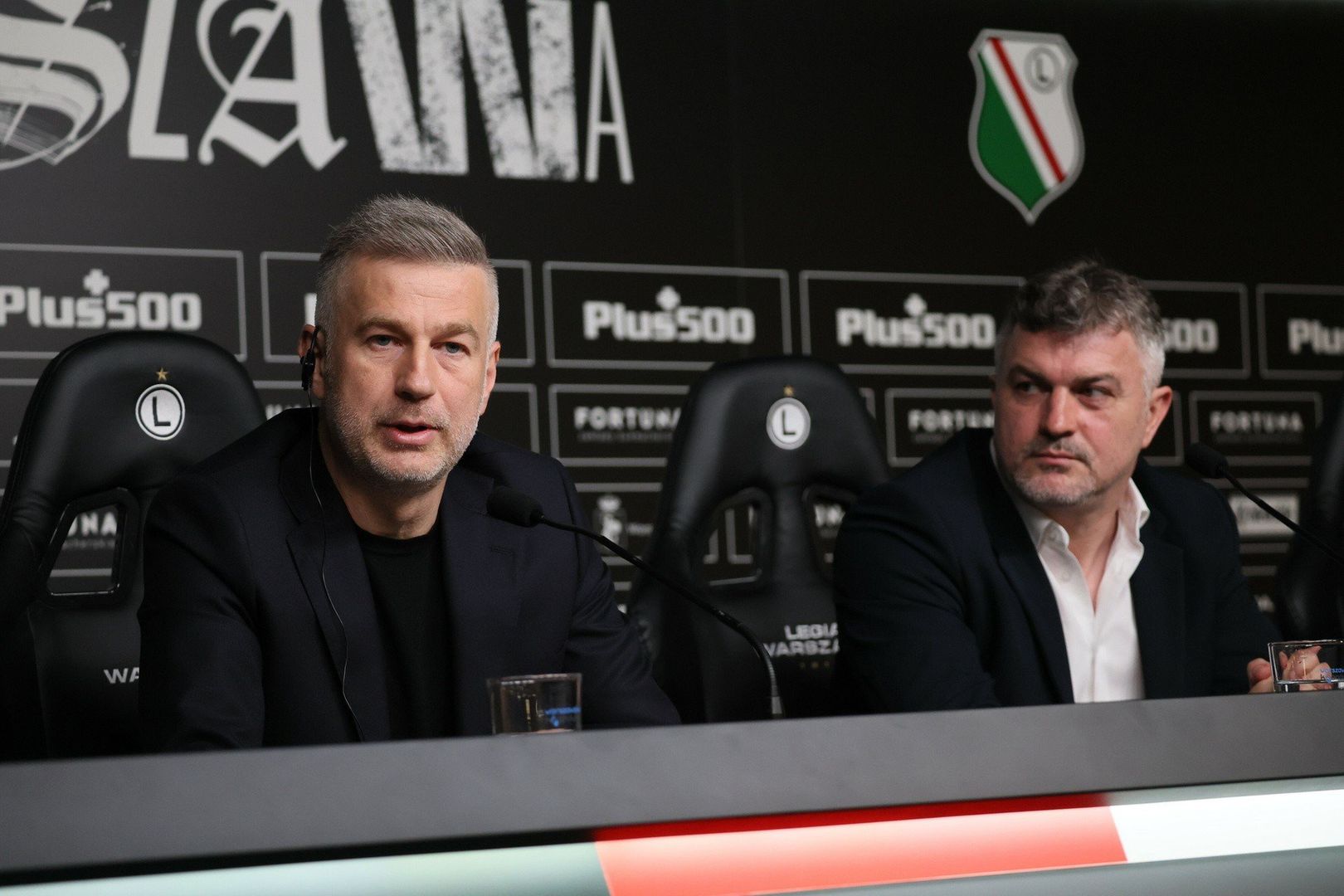 Trener Iordanescu i dyrektor Żewłakow