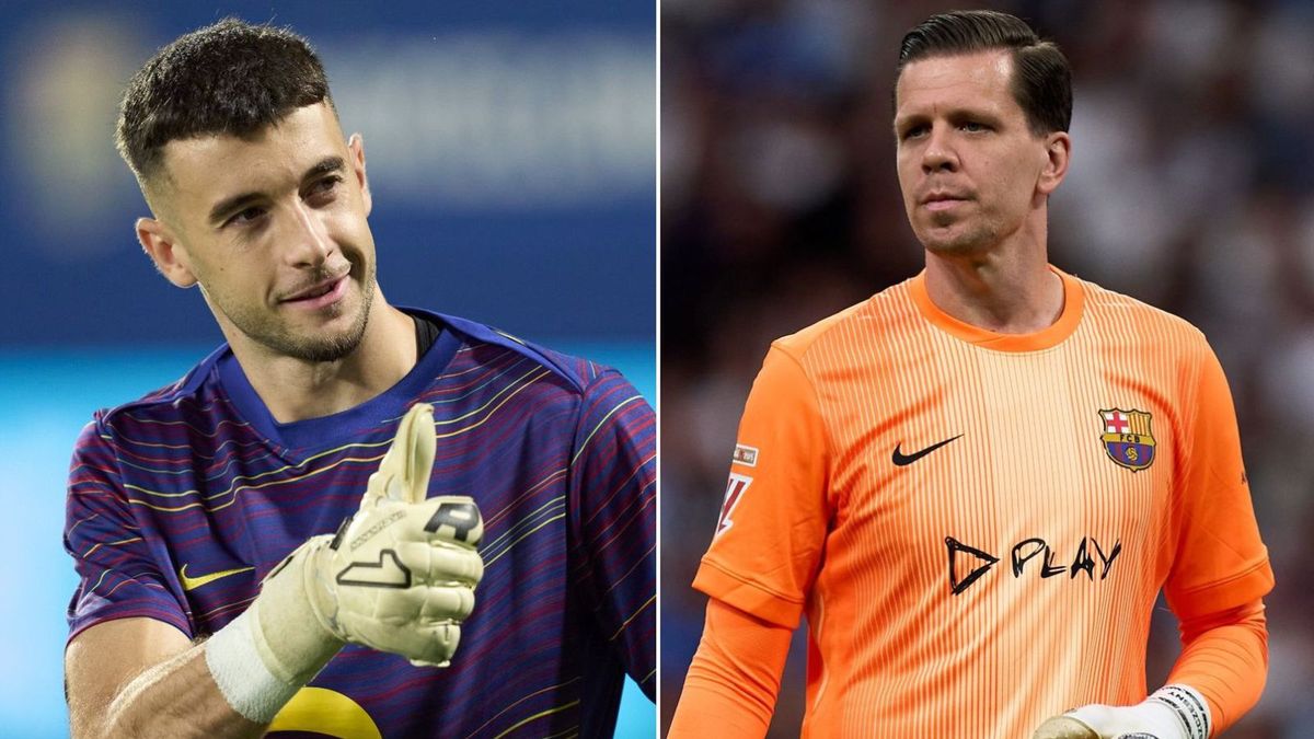 Getty Images / Pedro Salado/ Angel Martinez / Na zdjęciu: Joan Garcia (L), Wojciech Szczęsny