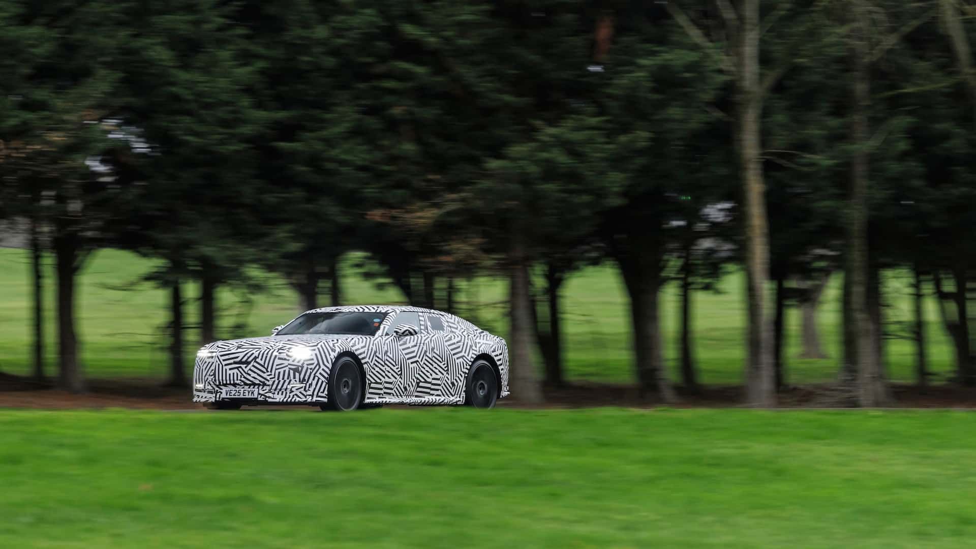 Nowy Jaguar podczas zimowych testów