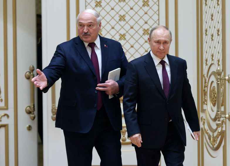 Putin ciągnie Białoruś na wojnę? Łukaszenka mógłby tego pożałować
