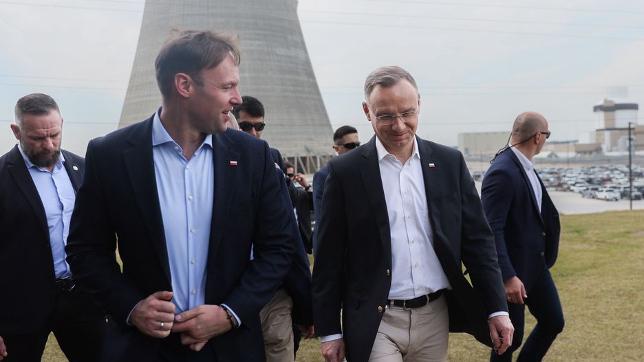 Marcin Mastalerek i Andrzej Duda