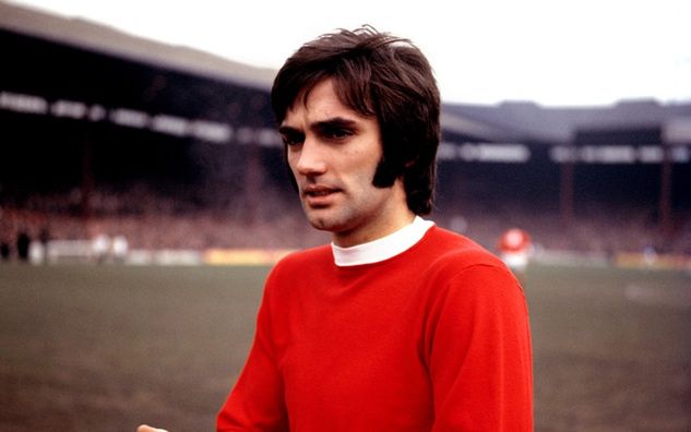 Młody George Best w Man Utd / fot. GettyImages