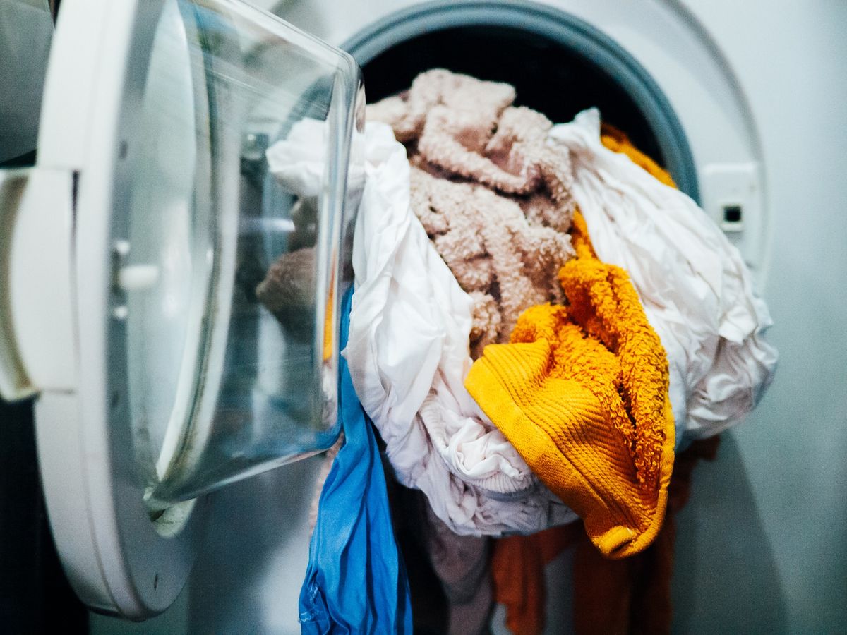 Ważne, żeby podczas prania nie przeładowywać pralki
