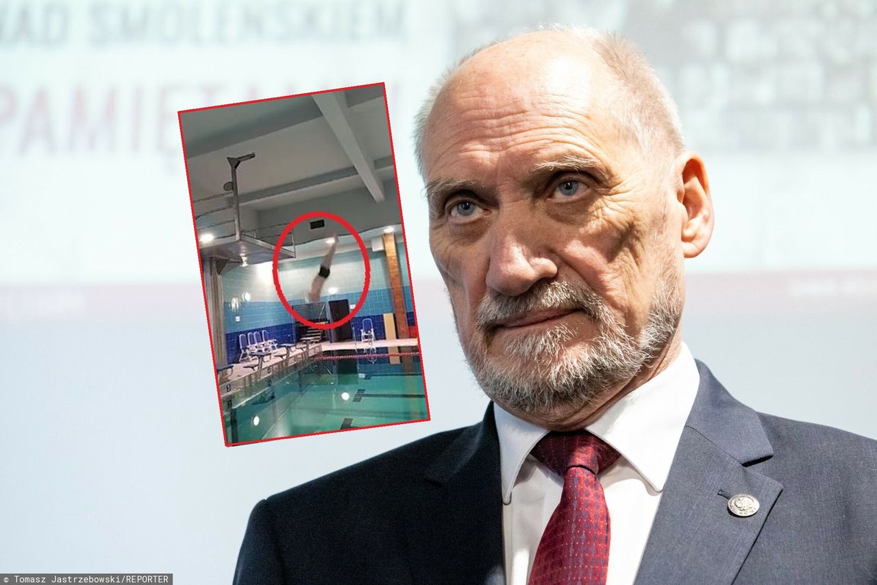 Antoni Macierewicz i jego popisy na basanie