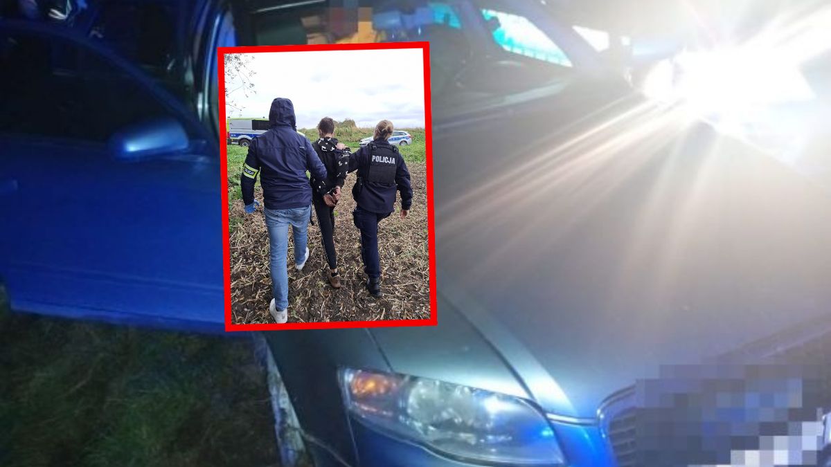 16-letni kierowca uciekał przed policją