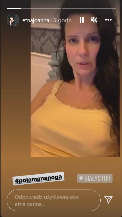 Kadr z wideo ze szpitala 