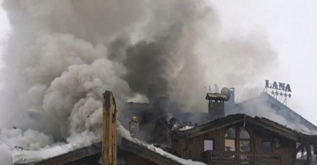 To miały być ferie marzeń. Nagle ośrodek narciarski stanął w ogniu