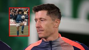 Tego kamery nie pokazały. Lewandowski zrobił to co... Maradona