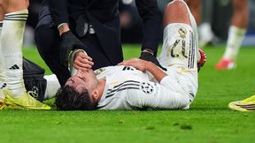 Cisza na trybunach. Gwiazdor Realu zniesiony na noszach