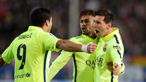Luis Suarez zadedykował gola Messiemu, Argentyńczyk oglądał kolegów na Camp Nou