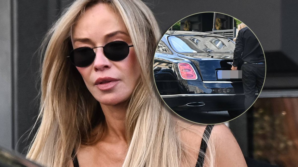 Joanna Przetakiewicz w Bentleyu