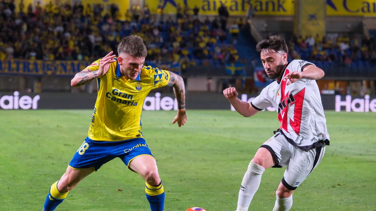 PAP/EPA / PAP/EPA/Angel Medina G. / Piłkarze Las Palmas przegrali z Rayo Vallecano