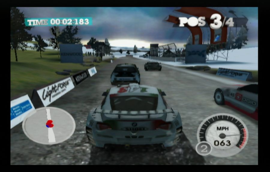 A oto, jak wygląda DiRT 2 na Wii