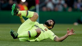 Luis Suarez przejdzie operację kolana. Napastnik Barcelony nie zagra w finale Pucharu Króla