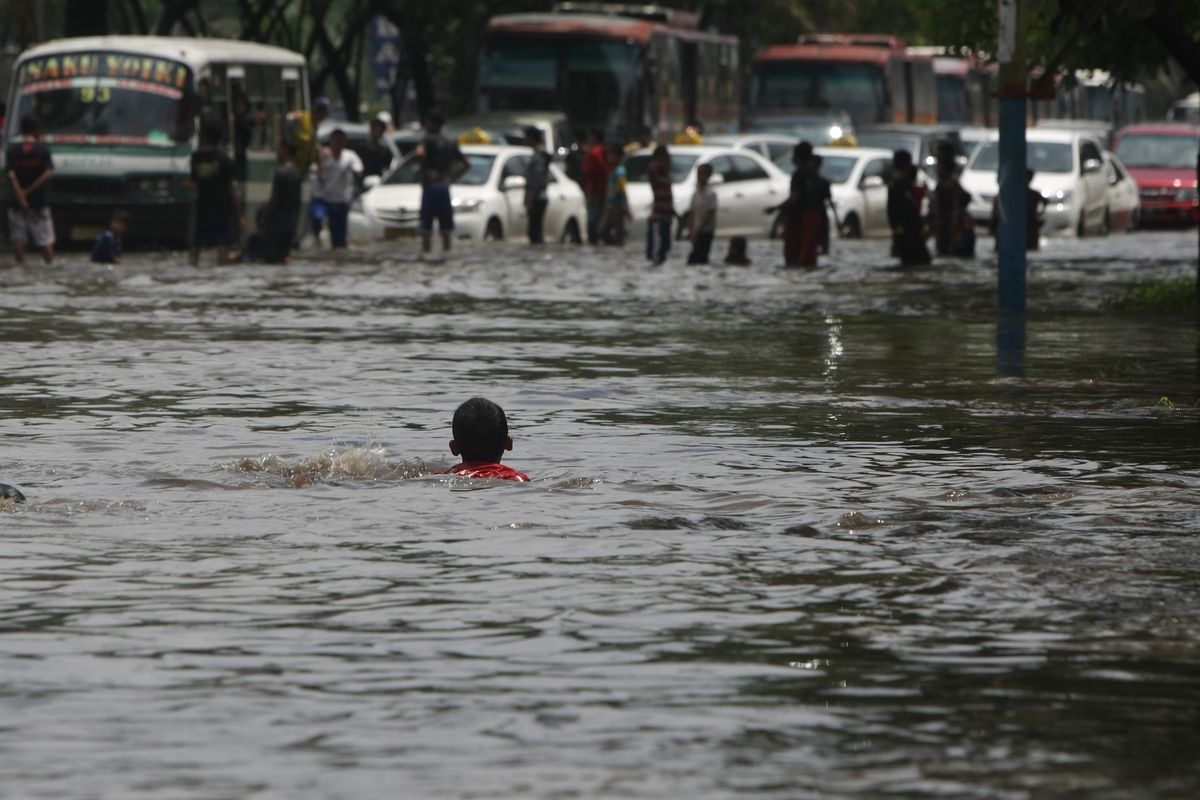 Powódź w Dżakarcie w 2020 r.