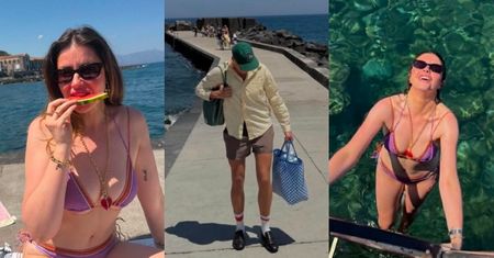 Ciocia Liestyle chwali się fotkami w bikini po operacji zmniejszenia biustu. Dalej ukrywa, że na wakacjach JEST Z KOSELEM! (ZDJĘCIA)