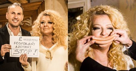 Magda Gessler o "parówkach randkowych": "E - pomijamy, nie ma go w moich produktach". A jednak są, i to aż 3!