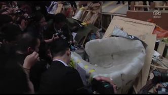 Policja planuje oczyszczenie miejsca protestów