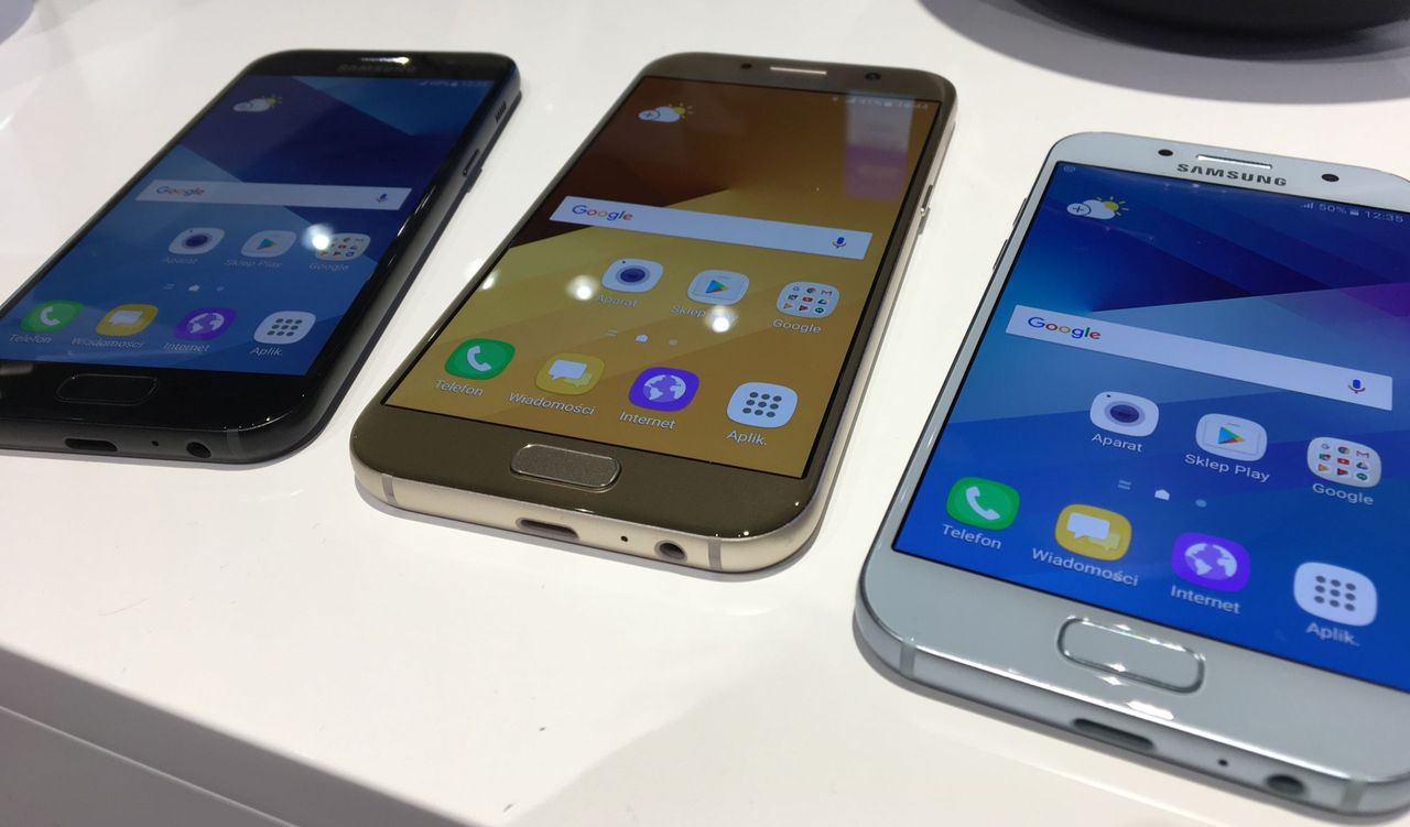 Samsung Galaxy A3, A5 i A7 (2017) oficjalnie. Zobacz nasze pierwsze wrażenia