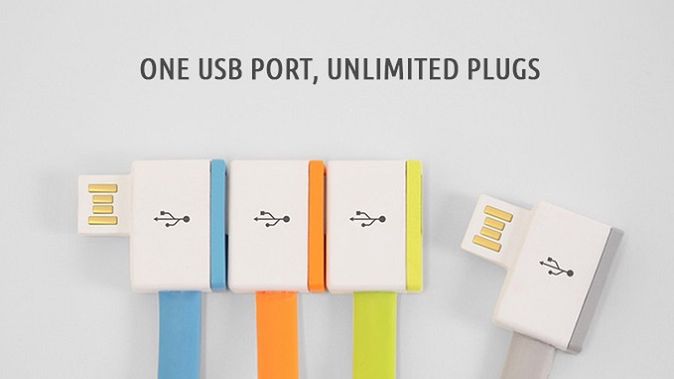 InfiniteUSB: kablowa stonoga. Świetnie pomyślany HUB upiększy biurko 1
