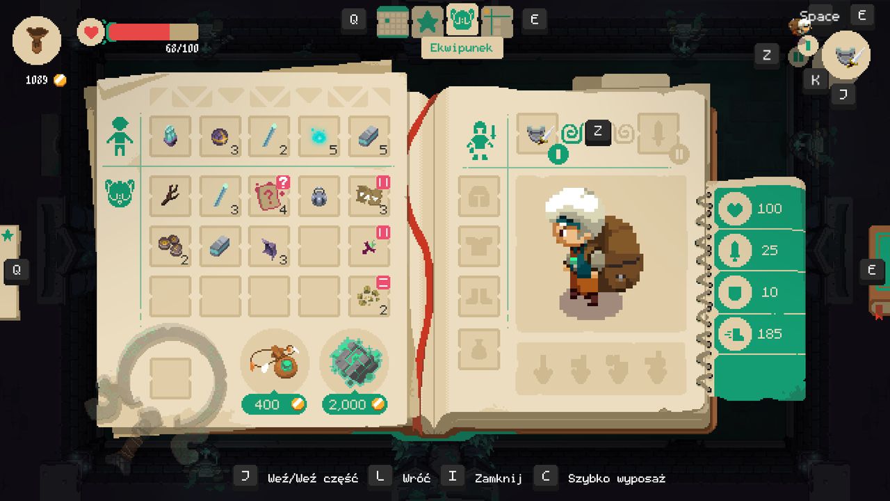 Moonlighter — symulator walecznego sklepikarza