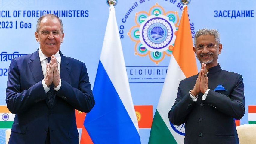 Siergiej Ławrow i Subrahmanyam Jaishankar rozmawiali o zakupie rosyjskiej ropy