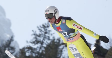 Jeden wpis, dwa babole. Piotr Żyła podsumował sezon