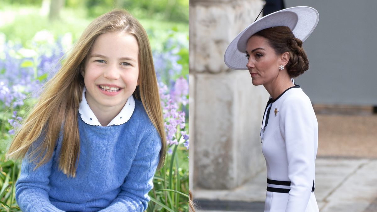 Księżniczka Charlotte pomaga matce