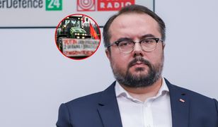 "Idiota". Jabłoński o skandalu na proteście rolników