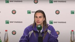 Sabalenka domaga się gry na innym korcie