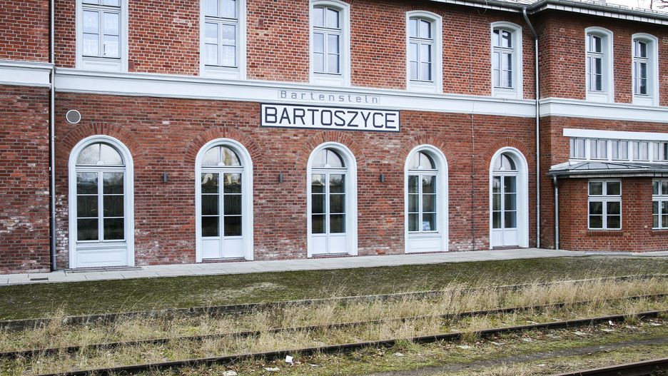 Nieczynny dowrzec w Bartoszycach 