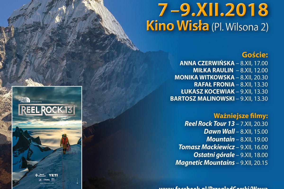 15. Warszawski Przegląd Filmów Górskich. Mamy program!