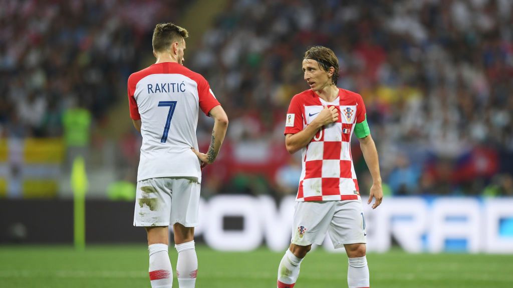 Getty Images / Shaun Botterill / Na zdjęciu: Ivan Rakitić i Luka Modrić (z prawej)