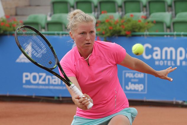 Martina Borecká wyeliminowała w czwartek najwyżej rozstawioną w turnieju Sesil Karatanczewą (foto: Biuro Prasowe PPO 2015)