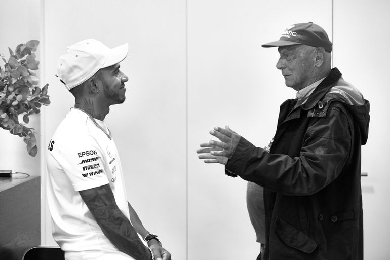 Niki Lauda w ostatnich latach życie pracował dla Mercedesa
