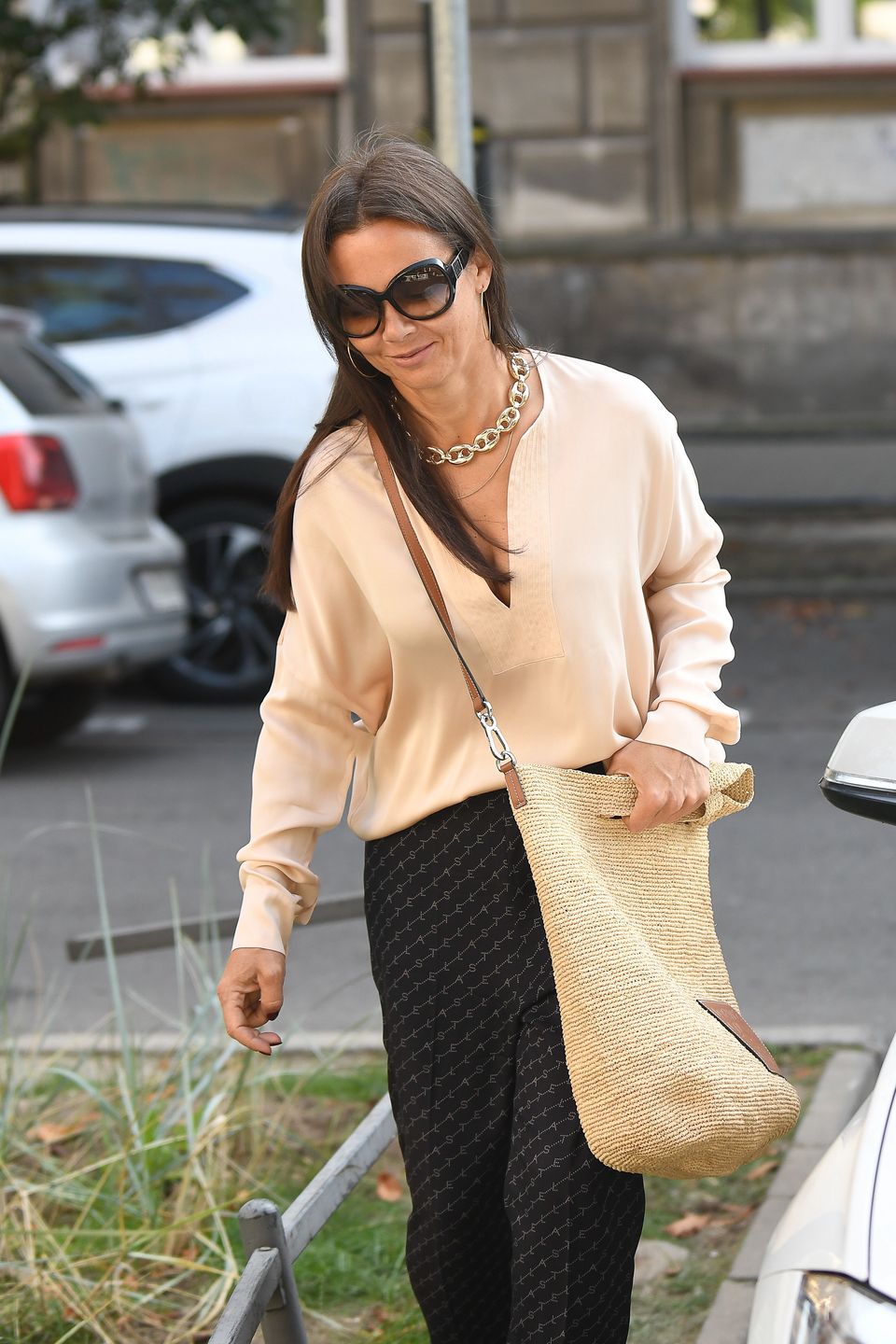 Kinga Rusin w drodze na lunch (Pudelek Exclusive)