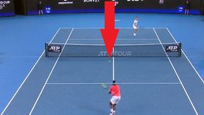 Po tym uderzeniu Kacpra Żuka kort... oszukał Francesa Tiafoe. Musisz to zobaczyć!
