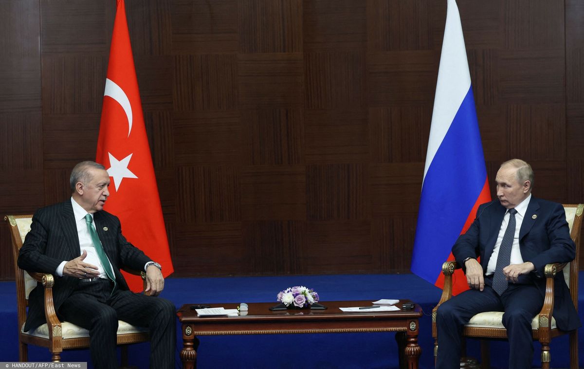Kreml zaprzecza ws. spotkania Putina z Eroganem