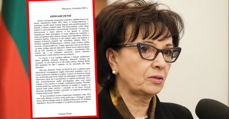 Elżbieta Witek zabiera głos ws. swojego męża. "Jestem wstrząśnięta"