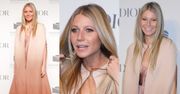 Beżowa Gwyneth Paltrow nawiedza imprezę Diora