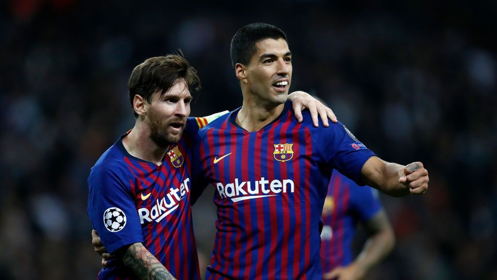 Zdjęcie okładkowe artykułu: Getty Images / Julian Finney / Na zdjęciu od lewej: Lionel Messi i Luis Suarez